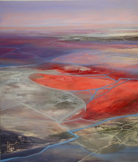 Exploring the Fictional Landscapes of Philip Govedare's Paintings Photos Of Landscapes, Natural Geographic, Aerial Views Landscape, Aerial Landscape, Farm Land, Western Landscape, Impasto Painting, Art Landscape, Aerial Photography