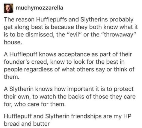 Harry Potter. Hufflepuff. Slytherin. Hufflepuff Dating Slytherin, Hufflepuff Boyfriend, Slytherin Tumblr, Slytherin Friends, Slytherin And Hufflepuff, Hufflepuff Pride, Slytherin Pride, Harry Potter Hufflepuff, Harry Potter Houses