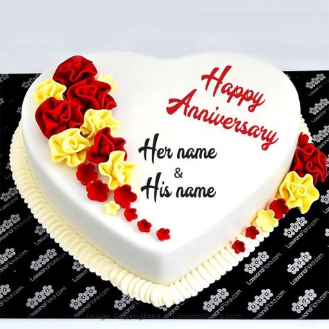 #anniversary #mynamepixindia #anniversarycake #birthdaycake #cakeart #cake #cakedecorating #weddingcake #cakes #bakery #cakelover #instacake #designercakes #mumbai #birthday #couplesgoals #coupletopper #makeinindia #hearts #cakeogram #hearttoppers #startopper #cakesmiths #instacakeartist #cakist #dutchtrufflecake #instacakes #bakesmiths #instacakeart #joyofbaking #bhfyp #celebrations #mumbaikar #joyofcaking #cakestagram #pastry #cheftoys Anniversary Cake With Photo, Happy Anniversary Cake, Happy Anniversary Cakes, Happy Marriage Anniversary, Wedding Anniversary Cakes, Happy Anniversary Wishes, Cake Name, Write Your Name, Work Anniversary