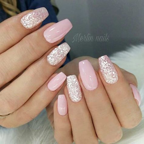 Graduation Nail Designs, Wedding Nail Art Design, Cute Summer Nail Designs, Video Makeup, Graduation Nails, Pink Gel Nails, Her Nails, Super Nails, Nail Art Wedding