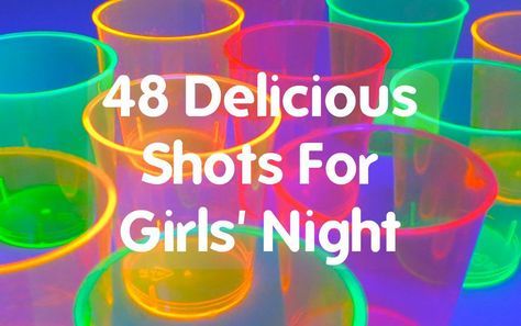 Shots can be strong. This list of 48 shot recipes is made for you, if you love a little liquor but want a fruiter, creamier, or more chocolatey taste! Birthday Cake Vodka, Girly Shots, Curacao Drink, Shots Alcohol Recipes, Alcohol Shots, Cake Vodka, Girly Drinks, Shots Shots Shots, Liquor Shots