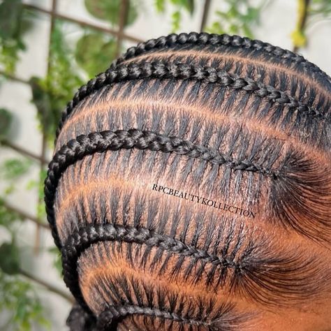 The detailed stitches eat every single time!!!!😮‍💨 Style: 8 all back feed-in braids Appointments available to book via link in bio🔗 • • • • • • • • #rpcbeauty #rpcbeautykollection #feedinbraids #stitchbraids #londonbraider #braidslondon #ukbraider #cornrowstyles #feedinstitchbraids #stitchbraidslondon #cornrows #braids #braidsgang #braidstyles #detail #trendingbrides Cornrows Styles, Stitch Braids, Feed In Braid, Girl Braids, Appointments Available, Cornrows Braids, Braid Styles, Link In Bio, Braids