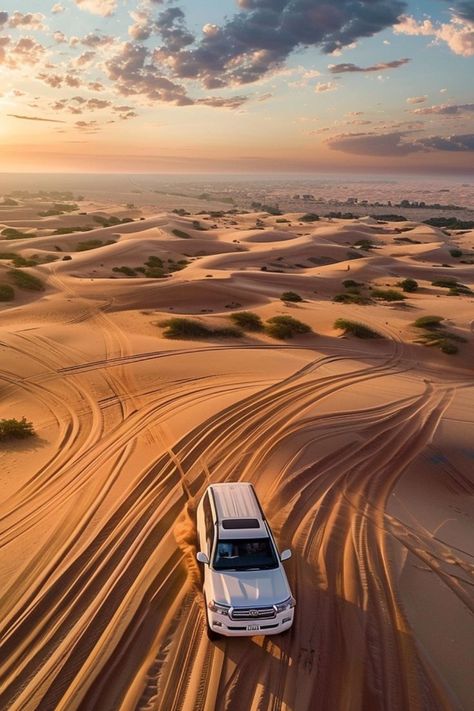 Experience the Thrills of a Desert Safari in Dubai 🏜️✨ Embark on an exhilarating desert safari in Dubai. Ride over sand dunes, enjoy camel rides, and witness stunning desert sunsets. 🌿🐪 #DesertSafari #DubaiAdventure #AdventureTravel #DesertExploration Dubai Camel, Garage Mural, Arab Desert, Dubai City Tour, Safari Desert, Abu Dhabi City, Dubai Travel Guide, Dubai Safari, Dubai Tourism