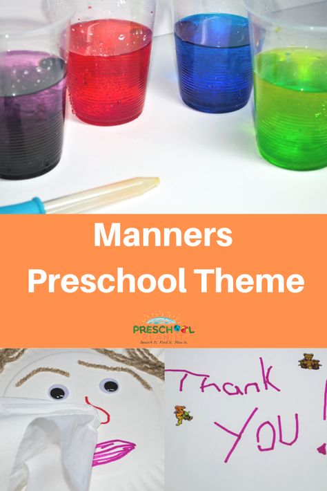 A Manners Theme for Preschool!  Activities and Ideas for your Preschool Classroom! Preschool Manners, Manners Preschool, Manners Activities, Theme For Preschool, Manners Books, Character Building Activities, Friendship Theme, Manners For Kids, Worksheets For Preschoolers