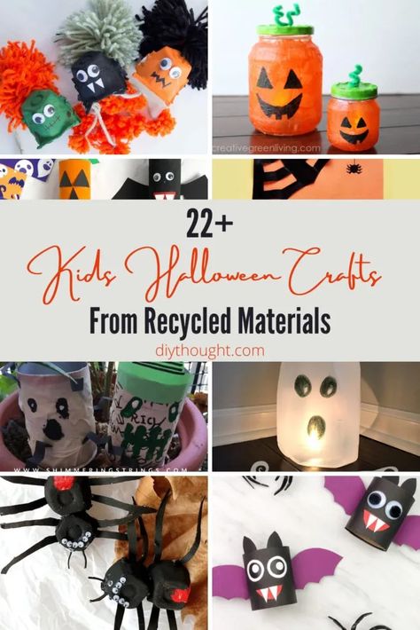 Fun Kids Halloween Crafts, Pumpkin Carving Aesthetic, Carving Aesthetic, Halloween Souvenirs, Halloween Ghost Craft, Kids Halloween Crafts, Recycled Crafts For Kids, Halloween Luminaries, Halloween Treat Ideas