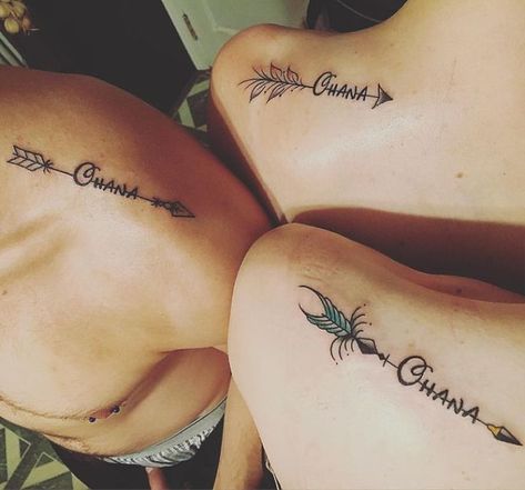 A Tattoo Collection Dedicated To My Sister! | Bored Panda Ohana Tattoo, Cousin Tattoos, Sister Tattoo Designs, Brother Tattoos, Tattoo Trend, Sibling Tattoos, Infinity Tattoos, Friendship Tattoos, Arrow Tattoos