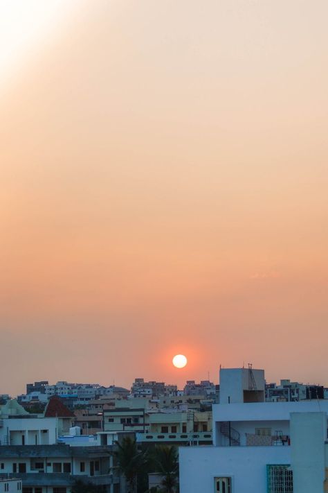 Hyderabad Sunset, Hyderabad City, City Sunset, Sunset City, Camera Nikon, Adobe Photoshop Lightroom, Photoshop Lightroom, Hyderabad, Free Stock Photos