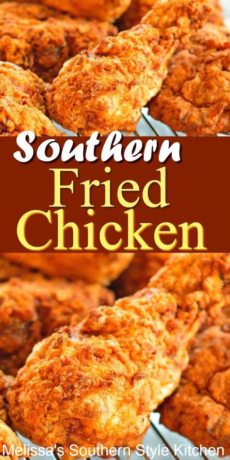 Best Southern Fried Chicken, Southern Fried Chicken Recipe, Best Fried Chicken Recipe, Fried Chicken Recipe Southern, Southern Dinner, Making Fried Chicken, Fried Chicken Recipe, Southern Fried Chicken, Fried Chicken Recipes