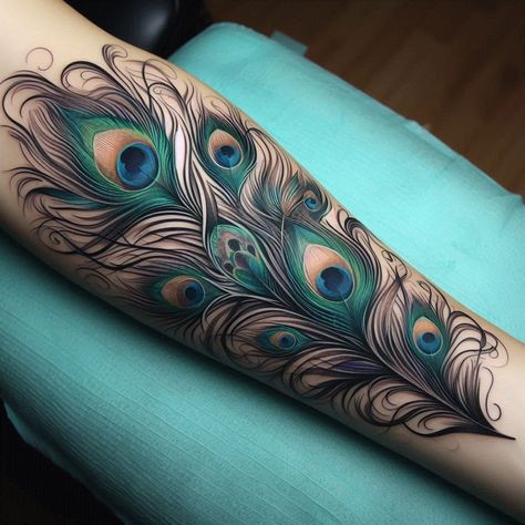 15 Beautiful and Symbolic Bird Tattoos for Women to Spread Their Wings Afro Tattoo, Peacock Wings, Men's Tattoos, Bird Tattoos For Women, Masculine Tattoos, Peacock Feather Tattoo, Peacock Tattoo, Bird Tattoos, Eagle Tattoo