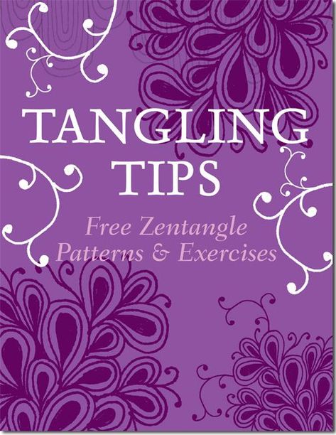 Zantangle Art, Easy Zentangle Patterns, Easy Zentangle, Zentangle Tutorial, Tangle Doodle, Zentangle Designs, Tangle Art, Tangle Patterns, Zentangle Drawings