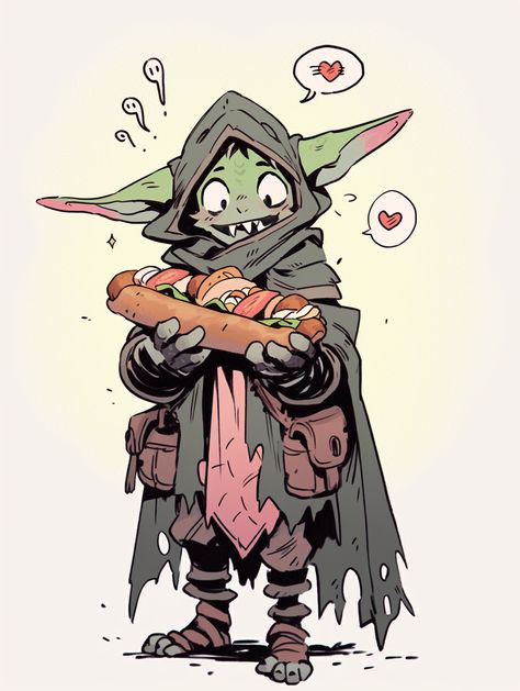 Dnd Goblin Alchemist, Goblin Body Reference, Goblin Cleric Dnd, Goblin Pose Reference, Old Goblin Dnd, Rpg Shopkeeper, Cute Goblin Drawing, Gremlin Character Design, Goblin Drawing Reference