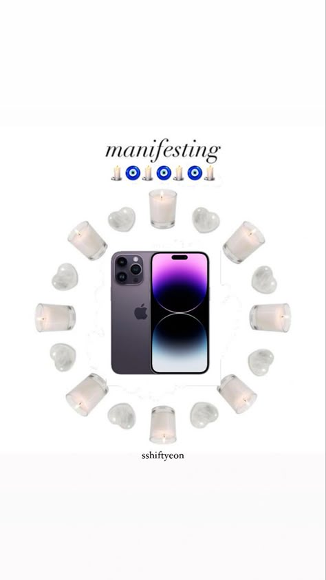 Manifest Iphone, Manifesting Iphone, Iphone Manifestation, Prayer Vision Board, Manifesting Vision Board, Goal Board, Iphone Obsession, Visual Board, Vision Board Manifestation