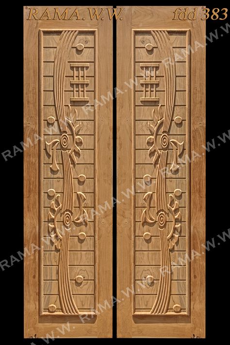 double door Dubble Door Design, Door Design Photos, Main Door Design, Door Designs, Design Wood, Main Door, Double Door, Wood Doors, Double Doors