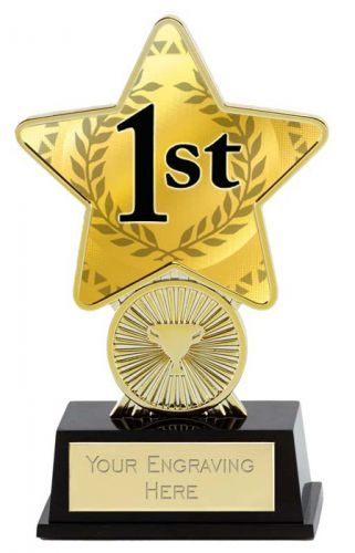 PK287-1 - 1st Place Trophy Award Superstar Mini Gold 4.25 Inch (10.5cm) - 1st Place Trophy, Us Military Medals, Business Card Logo Design, Best Friend Wallpaper, Trophies And Medals, Certificate Frames, Photoshop Backgrounds Free, Trophy Design, Military Medals