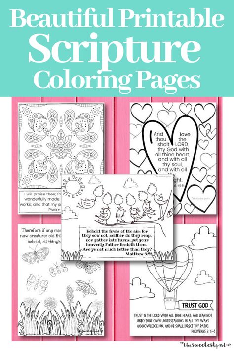 Do your children love to color and you want to find something fun, but also helpful? Download these adorable Scripture printable coloring pages for your children, Sunday School or even yourself! Great adult & children coloring pages! Scripture in the KJV. #ScripturePrintables | #freeprintables | Bible Scripture Coloring Pages, Kjv Coloring Pages Free Printable, Scripture Coloring Pages, Scripture Coloring Sheets, Children Coloring Pages, Verse Coloring Pages, Bible Verse Coloring Page, Scripture Coloring, Bible Verse Coloring