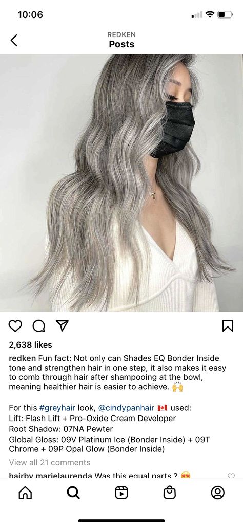 Gray Formula Shades Eq, Silver Hair Shades Eq Formula, Shades Eq Silver Formula, Redken Grey Toner Formulas, Grey Blending Formula Redken, Gray Toner Formula, Redken Shades Eq Silver Formulas, Silver Hair Formula Redken, Grey Toner Formulas