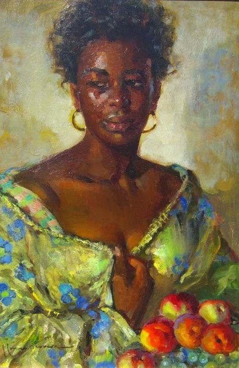 Black Women Art! — José Cruz Herrera (Spanish, 1890-1972) Bipoc Art, Creole Fashion, Ethereal Cottagecore, Black Art Painting, Art Ancien, Afrocentric Art, Arte Inspo, Art Et Illustration, Afro Art