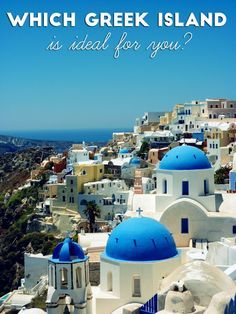 Which Greek Island is ideal for You? Click through to discover which one of the Greek Islands is the best for you! Where Is Bora Bora, Greek Islands To Visit, Best Island Vacation, Greek Island Hopping, Best Greek Islands, Greek Vacation, Greece Itinerary, Greek Isles, Greece Travel Guide