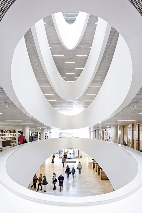 Letter from Finland: we chart the Nordic country's latest architectural projects | Architecture | Wallpaper* Magazine Visit Helsinki, Studera Motivation, Marble Staircase, Library Pictures, Library Architecture, Architecture Wallpaper, Modern Library, University Library, Nordic Countries