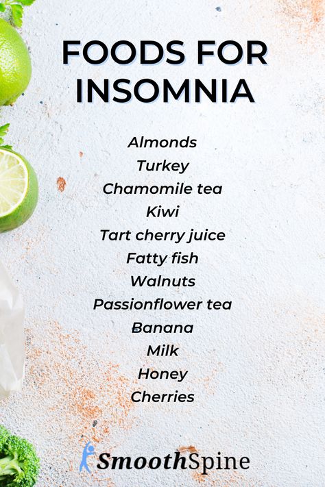 Sleep Foods Insomnia, Best Tea For Sleep, Passion Flower Tea, Sleep Faster, Food For Sleep, Sleep Insomnia, Constant Headaches, Tart Cherry Juice, Sleep Tea