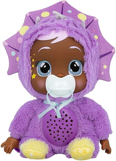 Amazon.com: Cry Babies Goodnight Starry Sky Phoebe - 12" Sleepytime Baby Doll | Plays 5 Lullabies and Night Light Starry Sky Projection : Everything Else Baby Doll Play, Minnie Mouse Birthday Cakes, Cry Babies, Baby Sounds, Nostalgic Images, Minnie Mouse Birthday, Doll Play, Lol Dolls, Starry Sky