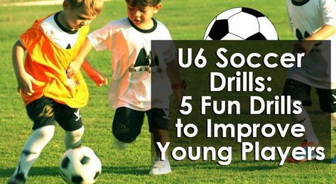 Soccer Drills For 6u, U6 Soccer Drills For Kids, U6 Soccer Drills, Soccer Conditioning Drills, Soccer Practice Plans, Soccer Passing Drills, Soccer Drills For Kids, Passing Drills, Soccer Coach