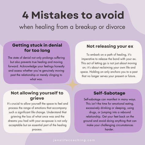 Instead of dwelling on the pain of separation, let's explore the potential for personal evolution and renewal. Ready to discover the secret to moving on and healing from a breakup or divorce in a way that's truly transformative? Say goodbye to the cycle of rebound relationships or turning to harmful habits. What if I told you there's a way to navigate through it all with increased self-awareness, confidence, and so much more waiting on the other side? In my blog: Moving On: Practical Steps ... Healing From A Divorce, Healing From Divorce Moving On, Healing From A Breakup Affirmations, Moving On From A Breakup, How To Heal From A Breakup, Healing From Breakup, Healthy Breakup, Going Through Breakup, Healing From Divorce