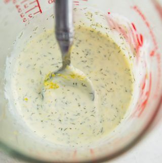 Creamy Pasta Salad Dressing, Roast Whole Garlic, Baja Sauce, Yogurt Dill Sauce, Fish Taco Sauce, Lemon Dill, Lemon Yogurt, Dill Sauce, Vegan Sour Cream