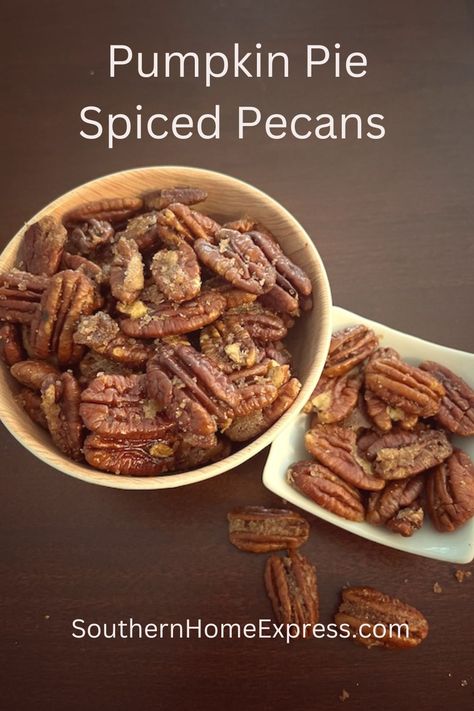 Pumpkin Spice Pecans, Seasoned Nuts, Snack Salad, Rhodes Rolls, Southern Family, Spicy Nuts, Awesome Desserts, Thanksgiving Snacks, Healthy Pumpkin Pies