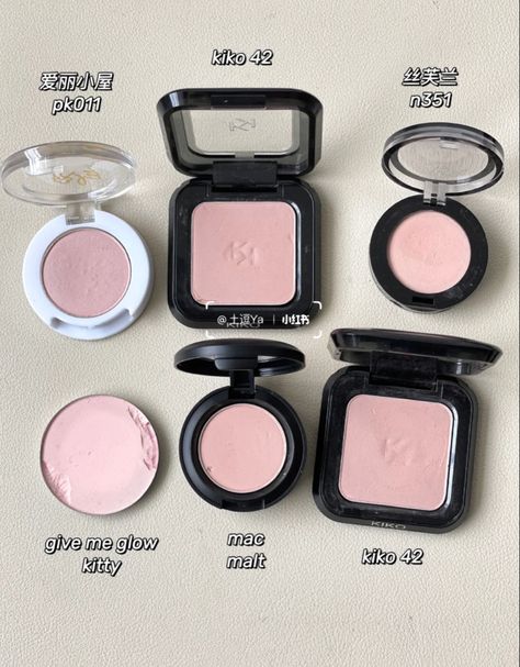 Cool Toned Pink Blush, Soft Pink Blush, Soft Summer Blush, Cool Toned Blush, Soft Summer Pink, Blush Aesthetic, Mac Blush, Makeup Swatches, Mac Makeup