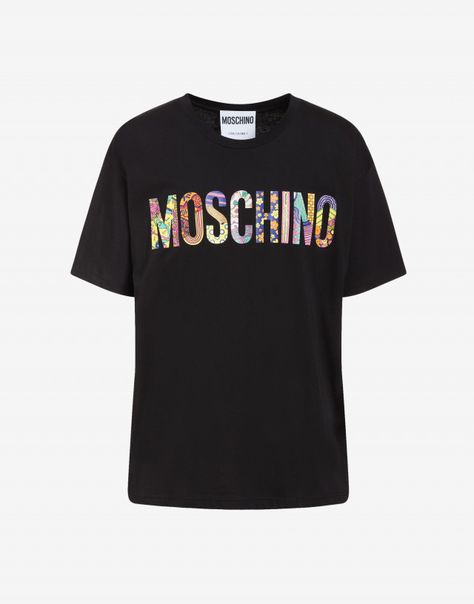 Singapore Shopping, Pride Designs, Moschino Shirt, Moschino Couture, Design Techniques, Logo Tee, Casual Fit, Logo Tees, Luxury Brands