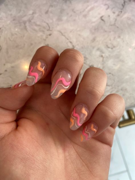 nail art 
nail designs
trendy nails
nail aesthetic Squiggle Nail Art, Squiggle Nails, 2024 Nails, Nails Ideas, Nail Inspo, Nail Art, Nails, Quick Saves, Art