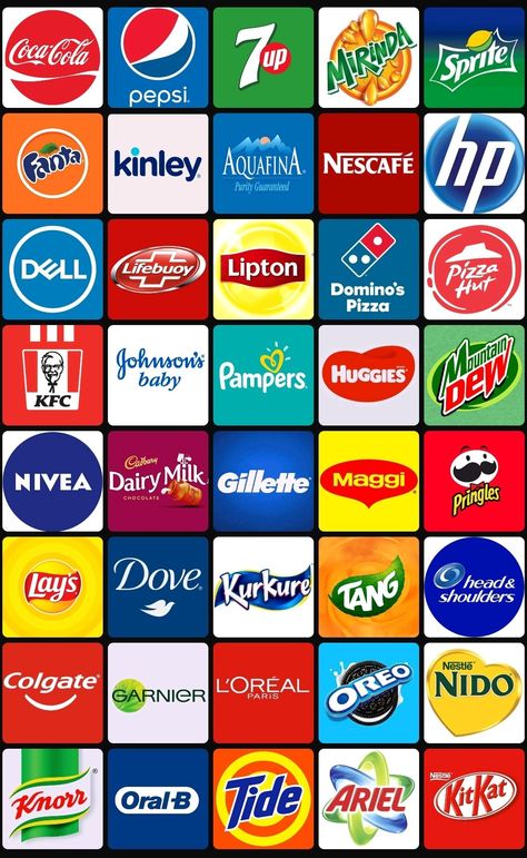 Unique Logo Design Ideas, Creative Logo Design Ideas, Logo Quiz Answers, Coca Cola Wallpaper, Food Brand Logos, Army Rings, Luxe Logo, Puzzle Logo, Fast Food Logos