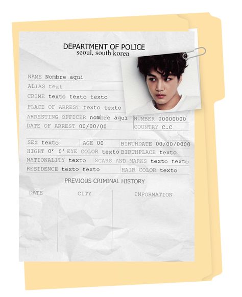 Police Report Template, Record Case, Profile Template, Combining Like Terms, Folder Templates, Like Terms, Police Report, Template Google, Cover Letter Template