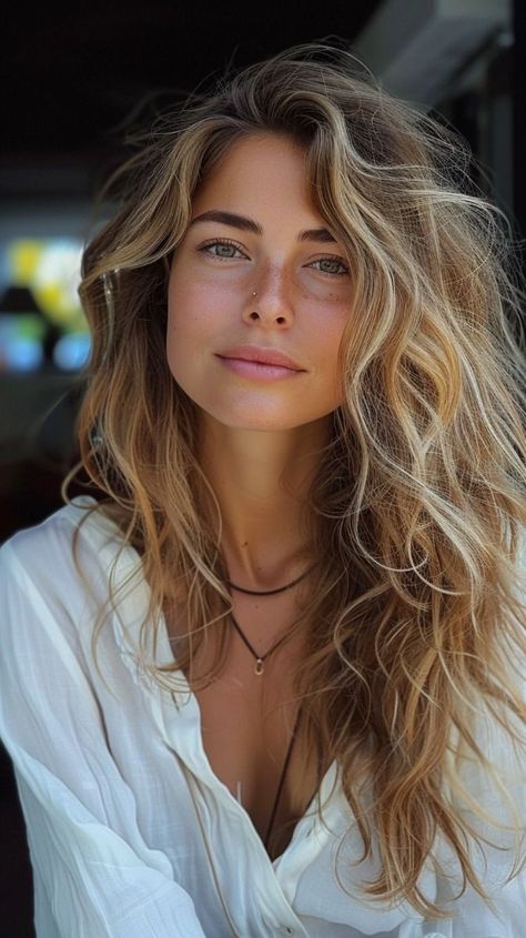 Hair Refresh, Cyberpunk Female, Balayage Blonde, Blonde Hair Looks, Long Hairstyles, Mermaid Hair, Love Hair, Beach Hair, Hair Dos