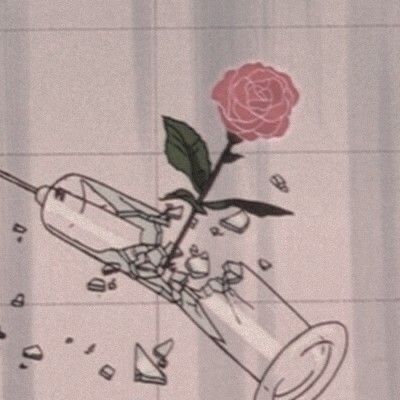 Anime Rose Aesthetic, Rose Anime Aesthetic, Soft Anime Aesthetic, Roses Anime, Anime Rose, Rose Anime, Anime Vibe, Aesthetic Rose, Anime Retro