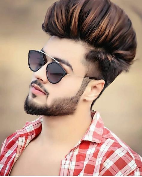 Boys Beard Style, Cool Hairstyles For Boys, Stylish Boy Haircuts, Smart Hairstyles, Stylish Mens Haircuts, Tiger Mascot, Mens Hairstyles With Beard, Gents Hair Style, Drawing Couple Poses