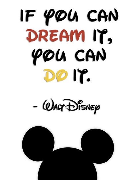 If you can dream it, you can do it. Disney Motivational Quotes, Walt Disney Quotes, Wallpaper Disney, Wallpaper Tumblr, Quotes Disney, Trendy Quotes, Dream It, Best Inspirational Quotes, Disney Quotes