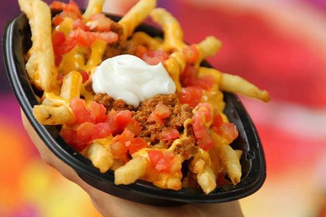 Taco Bell's Supreme Fries Taco Bell Fries Supreme, Tacobell Nacho Fries, Taco Bell Nacho Fries Recipe, Homemade Taco Bell Nacho Fries, Nacho Fry Seasoning Taco Bell, Taco Bell, Macaroni, Macaroni And Cheese, Tacos