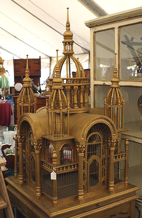 birdcage | Michael Gates | Flickr Bird Cage Ideas, Vintage Bird Cage Decor, Antique Birdcage, Budgie Cage, Antique Bird Cages, Bird Cage Decor, Vintage Bird Cage, Victorian Furniture, Bird Silhouette