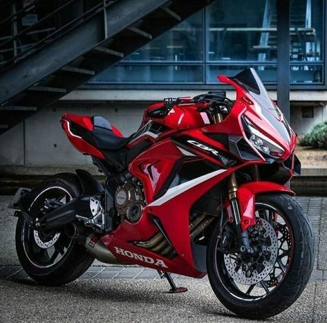 Honda Sport Bikes, Cbr 650r, Honda Cbr650r, Honda Cbr 1000rr, Red Motorcycle, Dream Bike, Pretty Bike, Bike Pic, Honda (motorcycle)