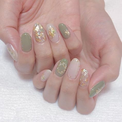 Nail Glitter Ideas, Korean Nail Art, Asian Nails, Beauty Nails Design, Korean Nails, Easy Nails, Nail Swag, Kawaii Nails, Summer Acrylic Nails