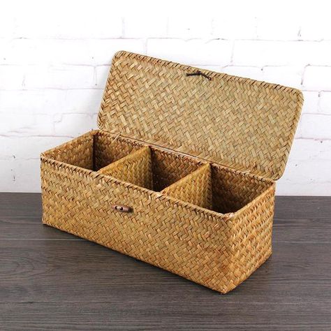 Straw Storage, Bamboo Furniture Design, Wicker Storage Baskets, Vegetable Packaging, Gift Wrapping Christmas, Tea Bag Storage, Laundry Basket Storage, Wooden Packaging, Elegant Gift Wrapping