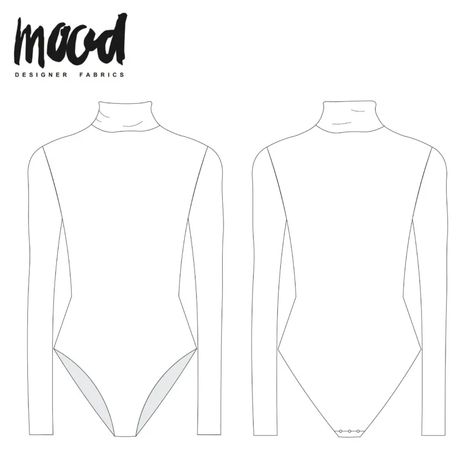 Aster Pants & Iris Bodysuit Redux - Free Sewing Patterns - Mood Sewciety Winter Bodysuit, Bodysuit Pattern, Mood Sewciety, Sewing Patterns Free Women, Printable Sewing Patterns, Free Sewing Patterns, Sew Ins, Pants Sewing Pattern, Mood Fabrics