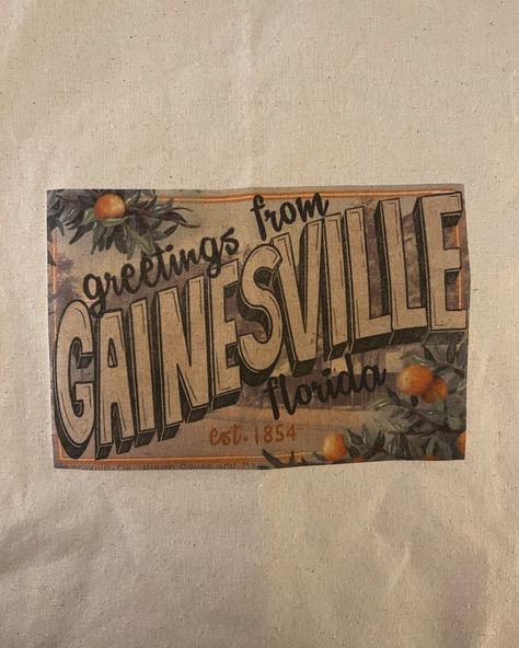 Gainesville Florida Aesthetic, Uf Aesthetic, Uf Dorm, Florida Gothic, Gallery Wall Artwork, Florida College, Florida Tattoos, Colleges In Florida, Gainesville Florida