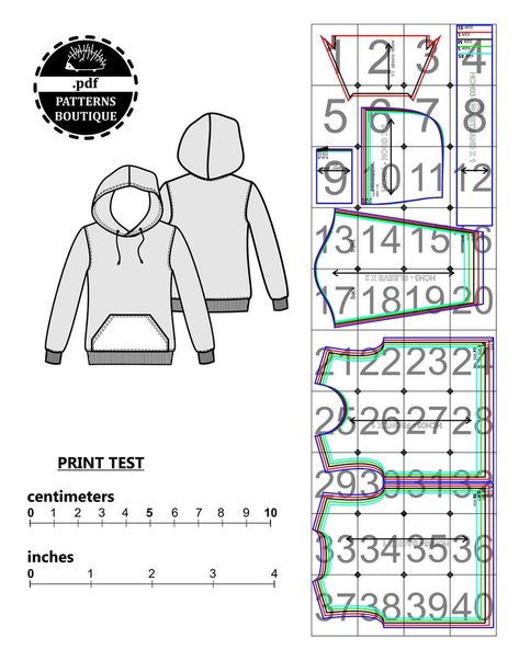 HOODIE PDF Sewing Pattern / Sweatshirt for men / Sizes from Xs | Etsy Pola Jaket, Hoodie Sewing, Hoodie Sewing Pattern, Mens Sewing Patterns, Printable Sewing Patterns, Hoodie Pattern, Jacket Pattern Sewing, Traje Casual, Sewing Design