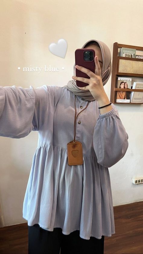 Outfit Hijab Casual, Look Office, Muslim Outfits Casual, Muslim Fashion Hijab Outfits, Hijab Style Casual, Style Hijab, Casual Hijab Outfit, Hijabi Outfits Casual, Modesty Fashion