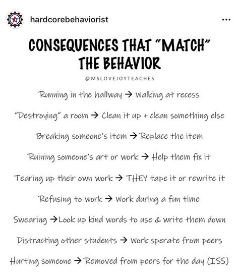 Behavior Consequences At Home, Consequences For Bad Behavior, Calm Box, Behavior Technician, Teaching Classroom Management, Substitute Teaching, Responsive Classroom, Boss Mom, Behavior Interventions