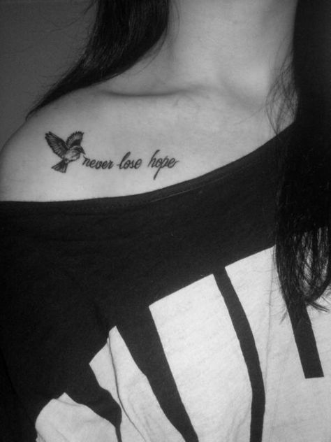 Never loose hope tattoo Hope Tattoo, Dont Lose Yourself, Meaningful Tattoos, The East, Infinity Tattoo, I Tattoo, Tattoo Quotes, Tattoo Ideas, Tattoos