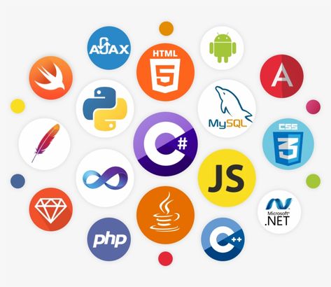 Web Development Logo, Language Icon, Language Logo, Computer Programming Languages, Machine Learning Projects, Basic Computer Programming, Coding Languages, Seo Training, Computer Basics